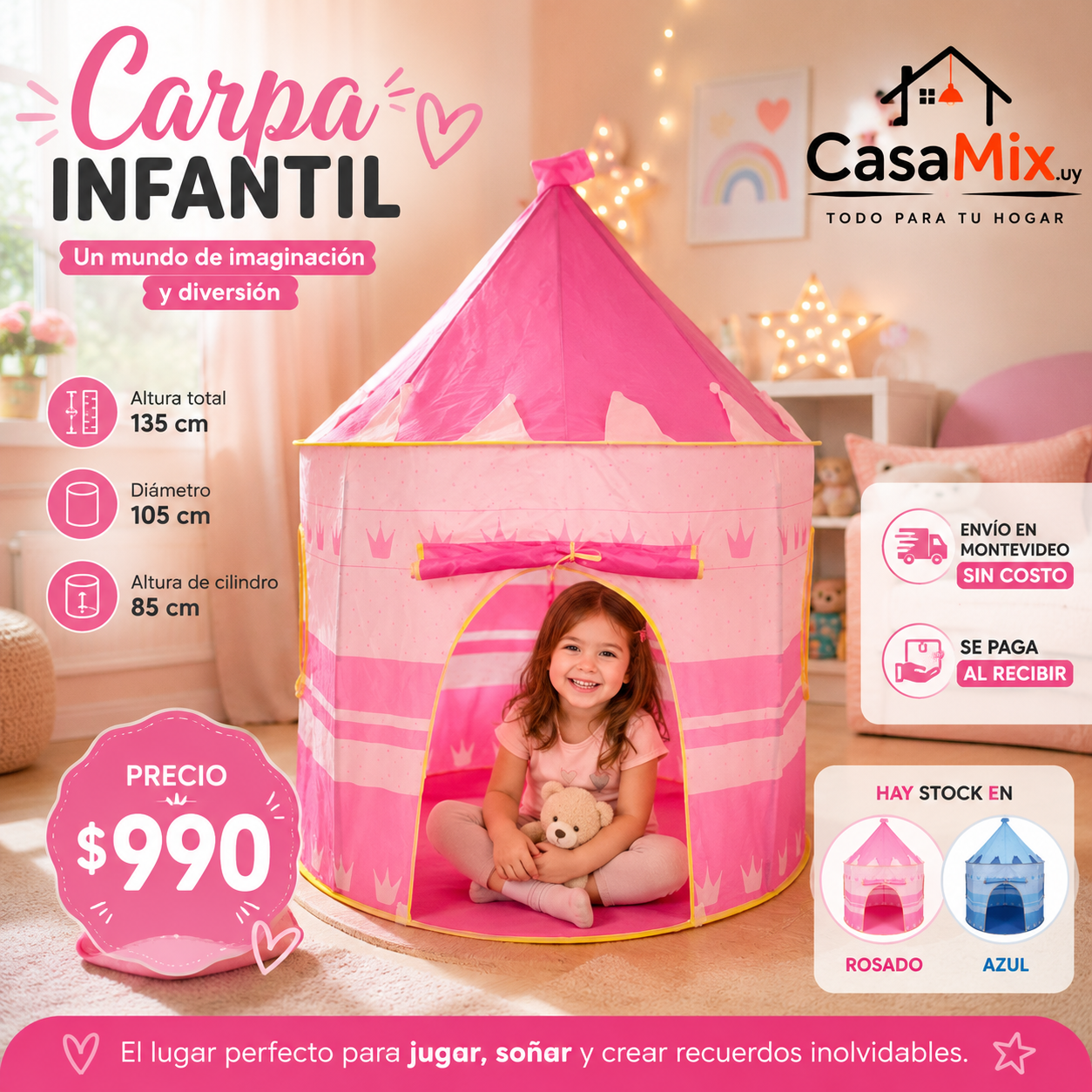 Carpa infantil