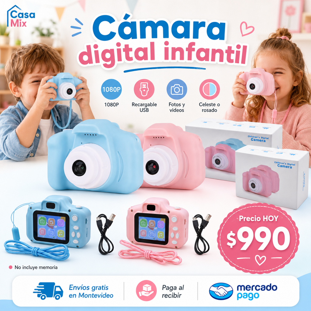 Cámara digital infantil