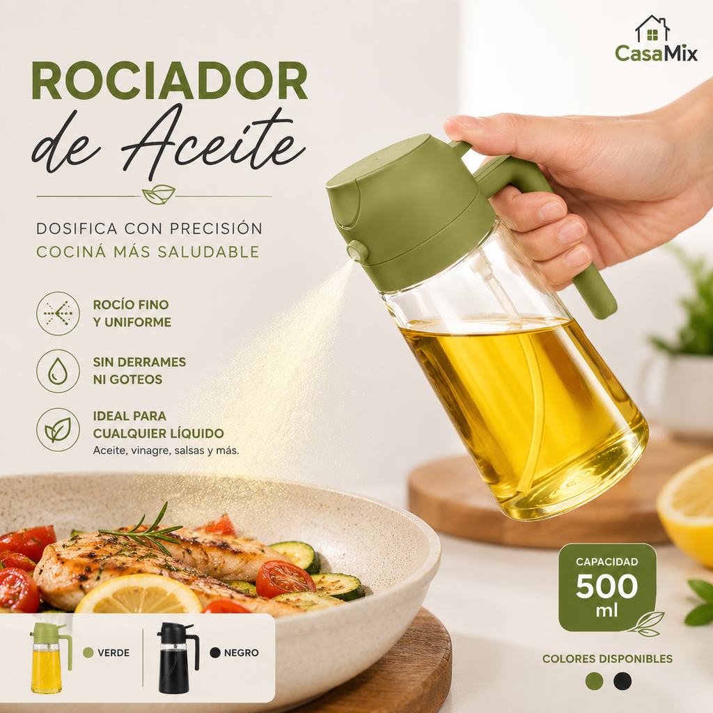 Rociador de Aceite de 500 ml